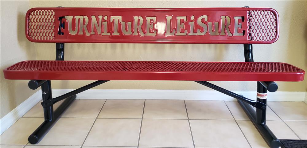 Furniture Leisure Custom Thermoplastic Bench